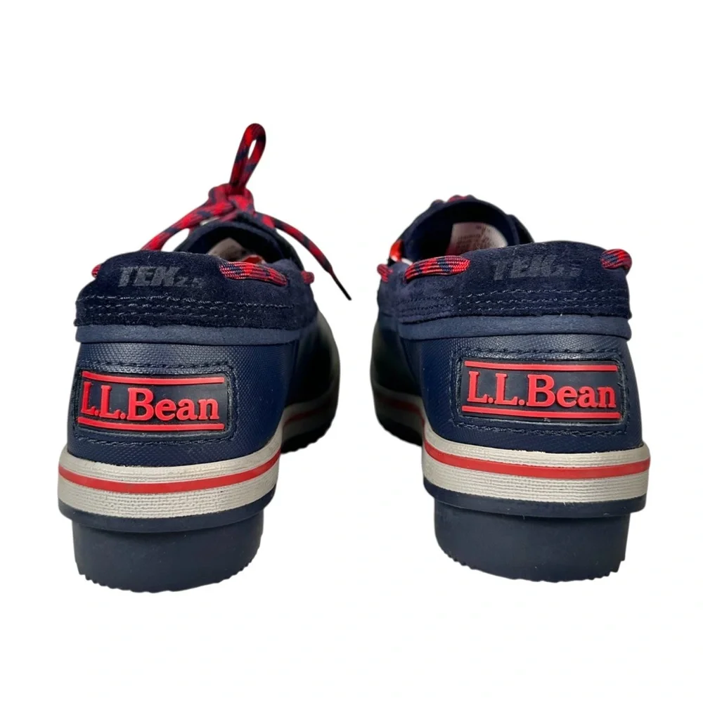 L.L.BEAN Rangeley Waterproof Two Eye Mocs Rain Boots, suede leather